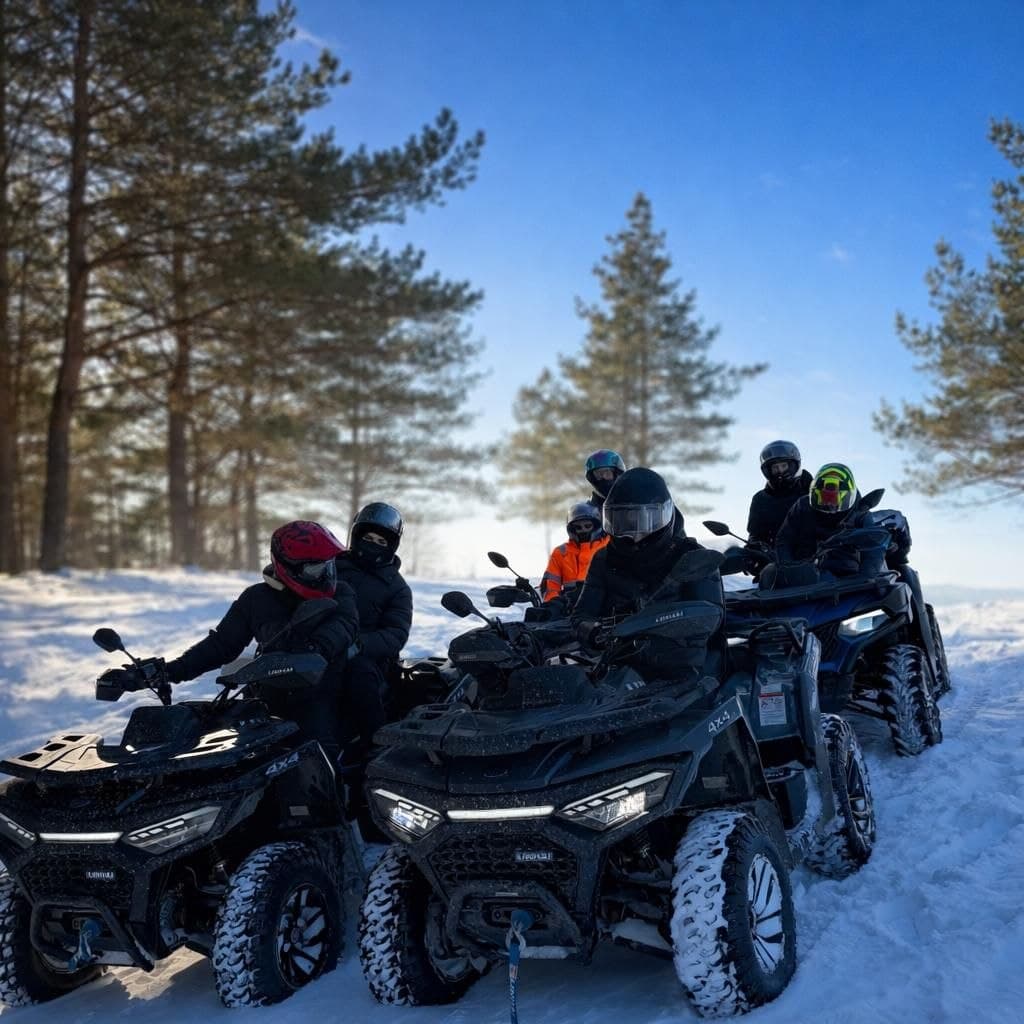 Kvadricikls Liepājā — off-road brauciens 9